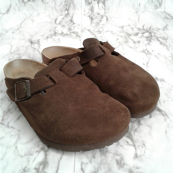 dark brown birkenstock boston
